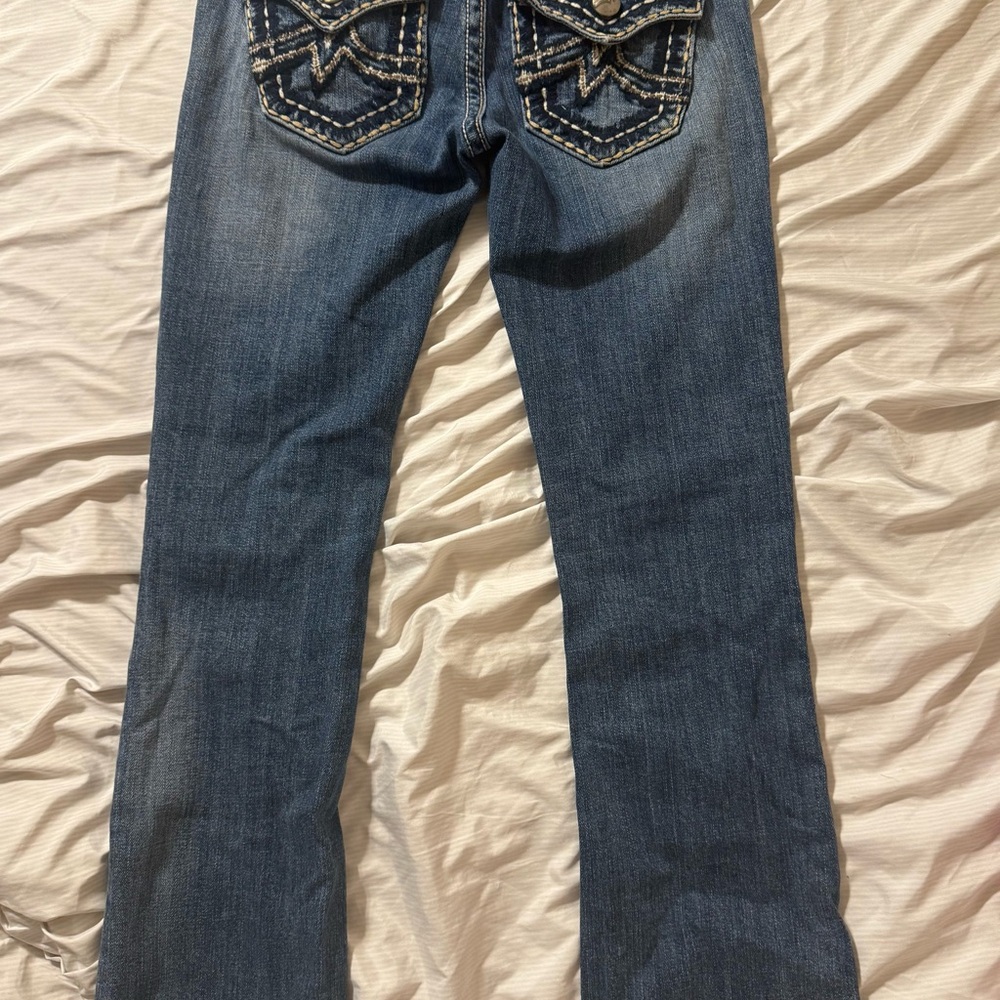 Miss Me Dark Blue Boot Cut Jeans